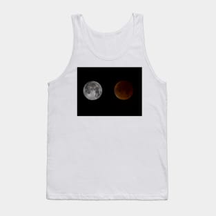 Blood Red Super Moon Eclipse Tank Top